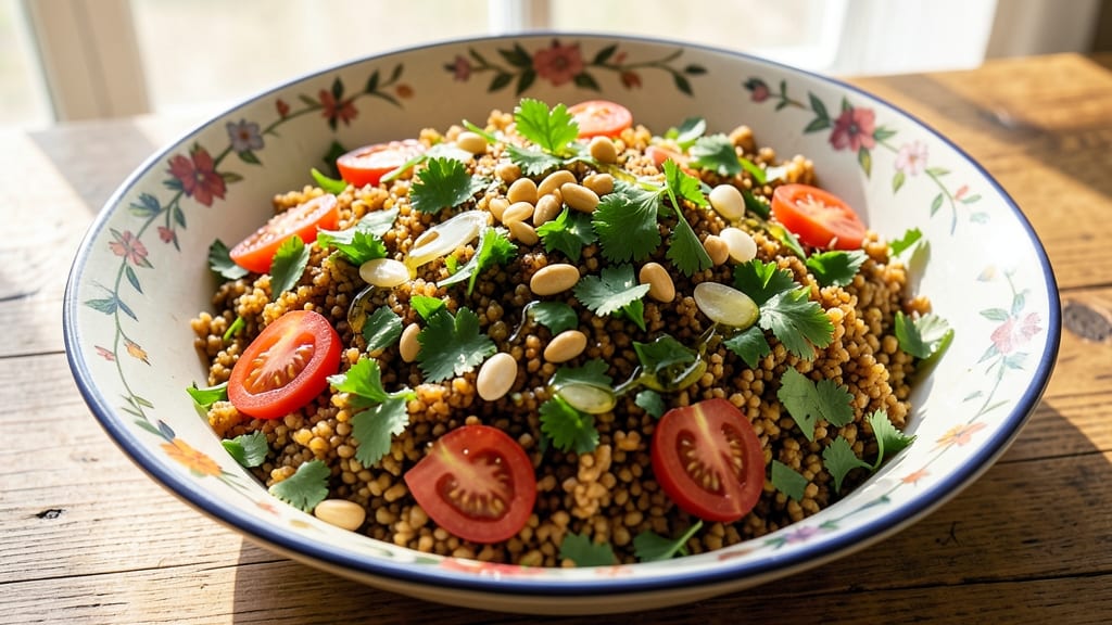 Arabic Tabbouleh Salad Recipe: Fresh Parsley and Lemon Zest Brightness