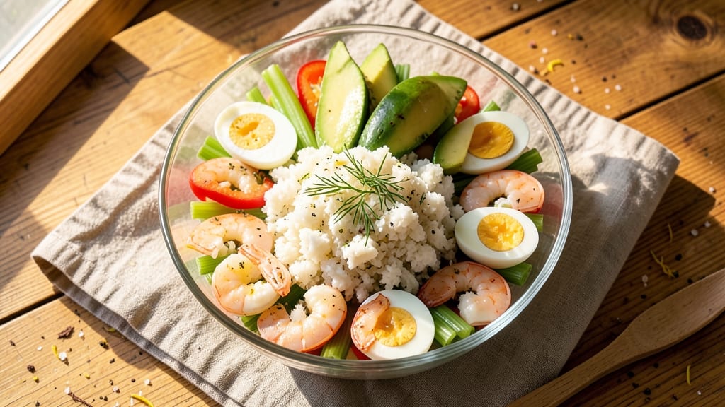 Baltimore Seafood Salad Recipe: Celery Crowns and Crab-Stuffed Avocado Twist