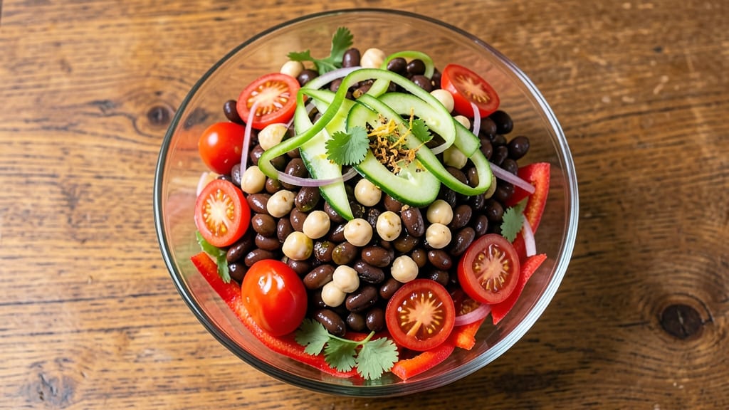 Bean Salad Recipe for Weight Loss: High-Protein, Low-Calorie Crunch