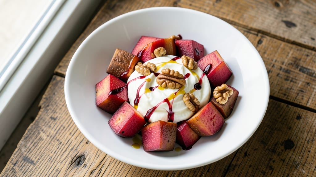 Beet and Yogurt Salad Recipe: Earthy Sweetness With Crispy Walnut Topping
