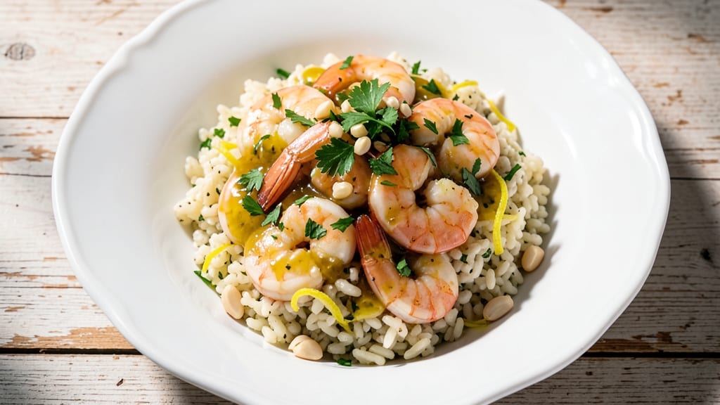 Barefoot Contessa Shrimp Orzo Salad Recipe: Bright Lemon-Garlic Shrimp Over Herby Orzo