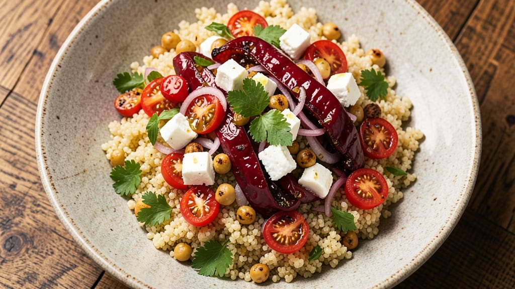 Big Couscous Salad Recipe: Bright Herb Zing and Fluffy Grain Magic