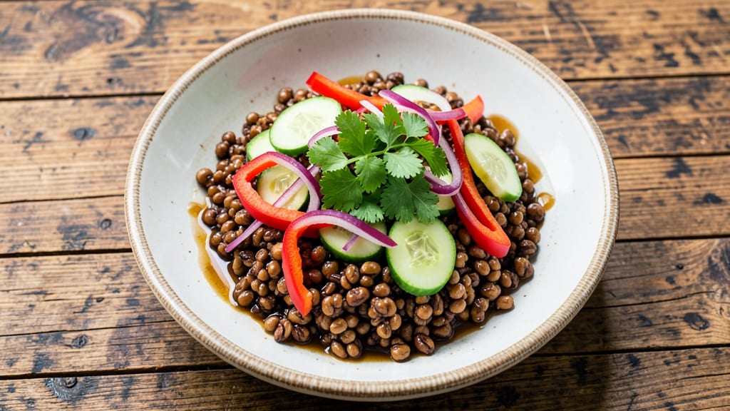 Black Barley Salad Recipe: Earthy Nutty Grains With Bright Herb Crunch
