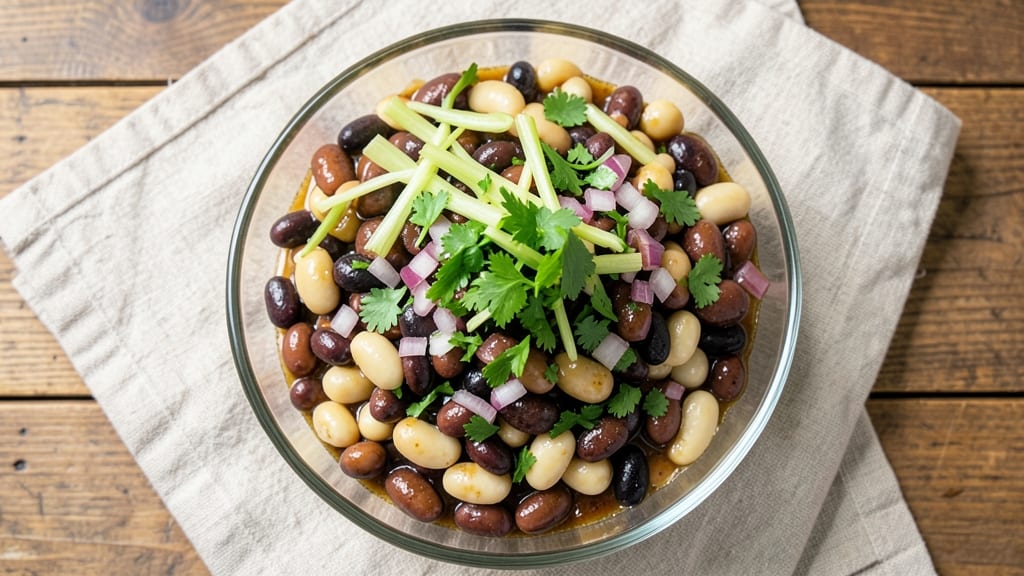 Jamie Oliver's 3 Bean Salad Recipe: Bold, Crunchy, No-Cook Lunchbox Hero