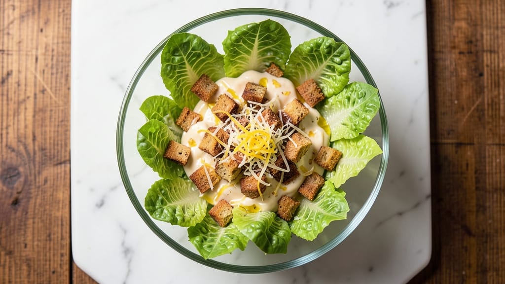 Caesar Salad Recipe for 50: Crowd-Pleasing Crunch in One Giant Bowl