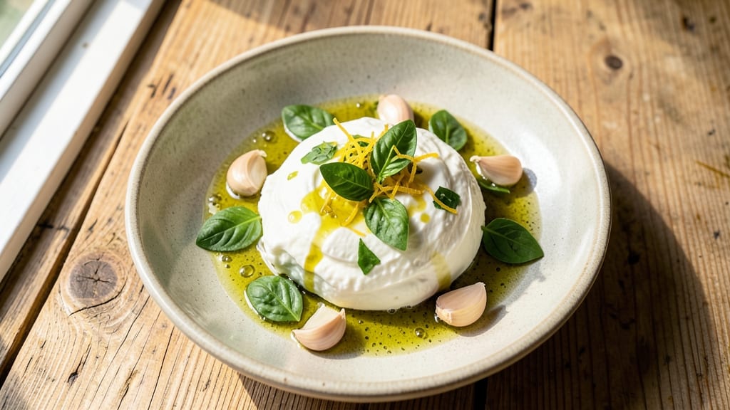 Burrata Salad Dressing Recipe: Velvety Ricotta and Basil Whirlpool