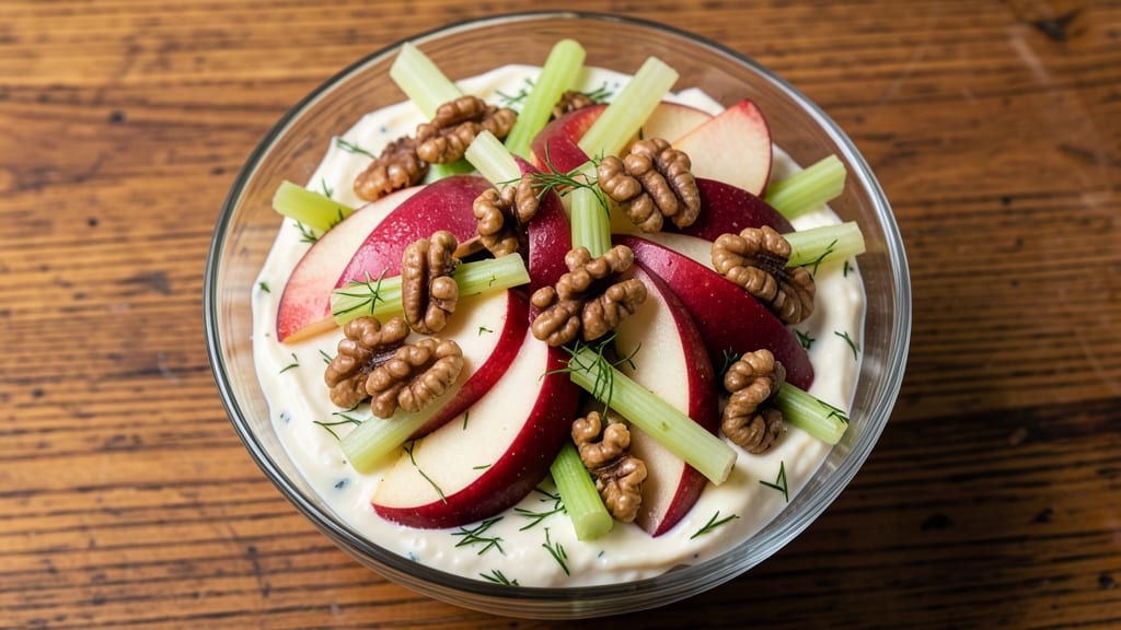 Authentic Waldorf Salad Recipe: Classic Crunch With Creamy Herb Dressing