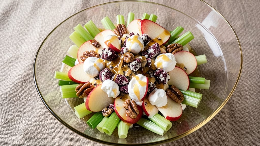 Buca Di Beppo Gorgonzola Salad Recipe: Crisp Celery Crowns Over Tangy Cream Cheese Bliss